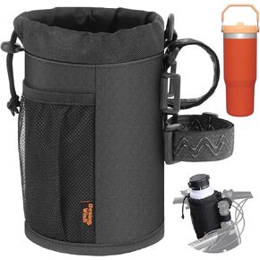 Desing Wish Mini Bike Cup Holder for 12oz Standard Cans & 16.9oz Plastic Bottles, Removable Non-Slip Straps Insulated Bike Bottle Holder for Mountain Bike, Road Bike, eBike, Scooter, Baby Stroller in Saudi Arabia