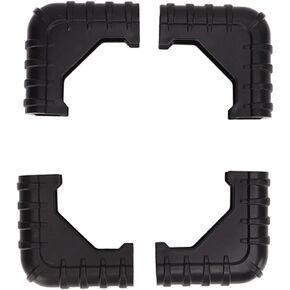 4 Pcs Chair Leg Floor Protectors - Anti-Skid Chair Leg Covers - Folding Chair Footrest Protector Caps for Outdoor Camping