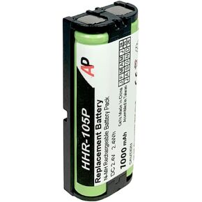 Replacement Battery for The Panasonic 91AAALH2BXZ, KX Series Wireless Handsets - Replaces HHR-105P, HHR-P105, HHR-P105A/1B, BT-1009, BT-1024