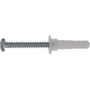 591301 Sharkie Anchor with Screw, 6-12-Inch, Zinc, 6-Pack