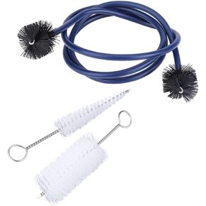 Trumpet Cleaning Kit, Trumpet Maintenance Care Brush Set, Includes Trumpet Mouthpiece Brush, Valve Brush and Flexible Brush