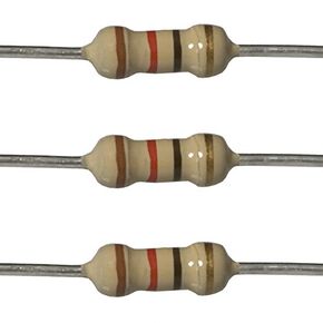10EP51412R0 12 Ohm Resistors, 1/4 W, 5% (Pack of 10)