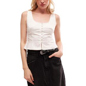 Free People Women's Sally Corset Top Solid