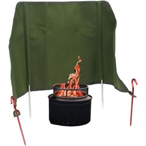 Camping Windbreak, Outdoor Stove Windscreen, Foldable Portable Shield Cover, Camping Fire Windshield for Camping Picnic Cooking BBQ