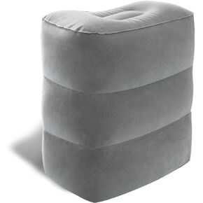 BETUS Inflatable Travel Foot Rest Pillow - Ultra Comfortable and Compact - Toddle & Kids Leg Rest Stool for Long Flight/Trip by Airplane or Car