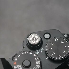 Camera Soft Release Button, Shutter Button for Fuji Fujifilm X-T5 X-T4 X-T3 X-T30 X-T30 II X-T20 X-PRO3 X100VI X100V X-E4 X-E3 for Sony RX1R II RX10 IV III (Cover)