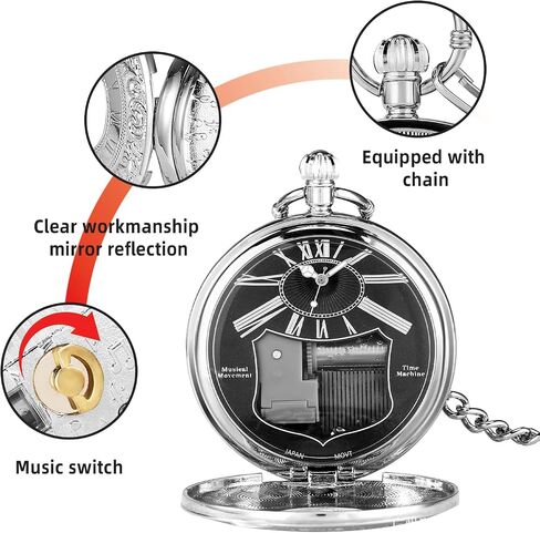 Mens Pocket Watch Birthday Gifts from Unique Gift Ideas for Christmas Fathers Day Pocket Watch in Saudi Arabia