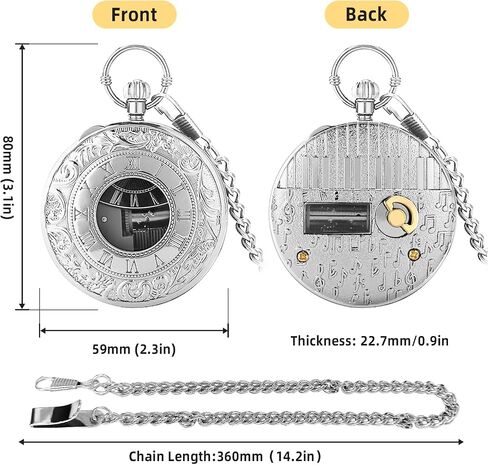 Mens Pocket Watch Birthday Gifts from Unique Gift Ideas for Christmas Fathers Day Pocket Watch in Saudi Arabia