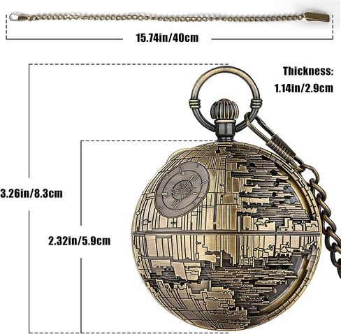 Mens Pocket Watch Birthday Gifts from Unique Gift Ideas for Christmas Fathers Day Pocket Watch in Saudi Arabia
