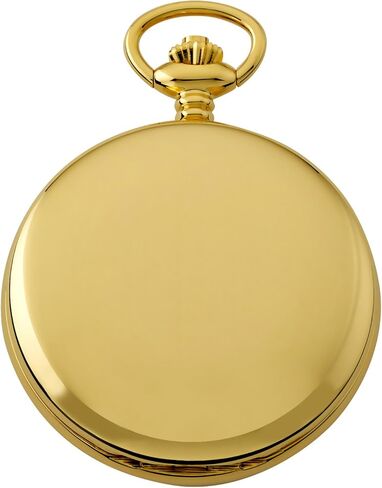 Men's Gold-Tone Double Cover Exhibition Mechanical Pocket Watch # GWC18804G in Kuwait