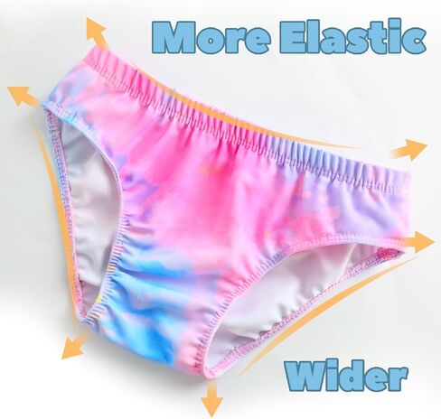 TENVDA Girls Swimsuit Long Sleeve Rash Guard Sets UPF 50+ Two Piece Bathing Suits Size 3-12 Years in Kuwait