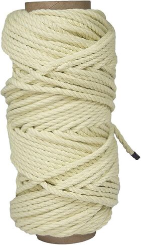 Fms Ravenox Twisted Kevlar Rope | Braided Kevlar Cord | (Braided)(1/8-in x 100 FT) Kite String, Winch Lines, Spear and Fishing Line, Bug Out Bags, Utility Rope | Braided or Twisted | Made in The USA in Saudi Arabia