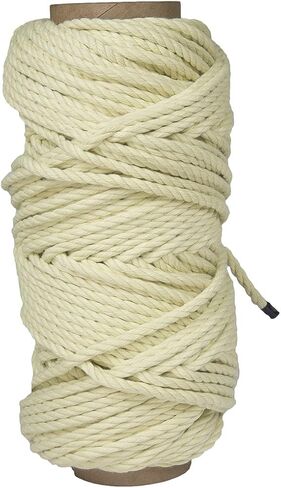 حبل كيفلر الملتوي من إف إم إس رافينوكس | حبل كيفلر مضفر | (مضفر) (1/8 بوصة × 100 قدم) سلسلة طائرة ورقية، خطوط ونش، رمح وخط صيد، أكياس الحشرات، حبل المرافق | مضفر أو ملتوي | صنع في الولايات المتحدة الأمريكية in Kuwait