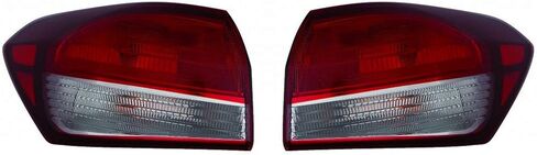For Kia Forte Sedan Tail Light Assembly 2017-2018 Driver Side Outer Bulb Type For KI2804134 | 92401 B0600 in Kuwait