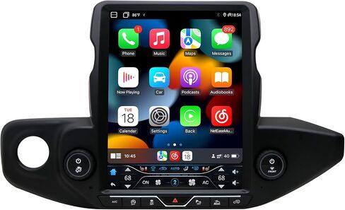 Android 13 Car Radio Stereo for Jeep Wrangler JL/Gladiator 2018-2023 Auto A/C Head Unit Replacement with 12.1″ T-Style 6GB RAM+64GB ROM Carplay/Bluetooth 5.0 Support DSP/WiFi/SWC/Optical Fiber Output in Saudi Arabia
