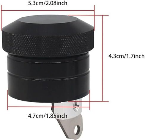 Motorcycle Chain Lubricator Oiler Auto Hand Control Motorbike Bike Oil Cup Part Motorbike Lubrication System Modified Accessories Manual Control in Saudi Arabia