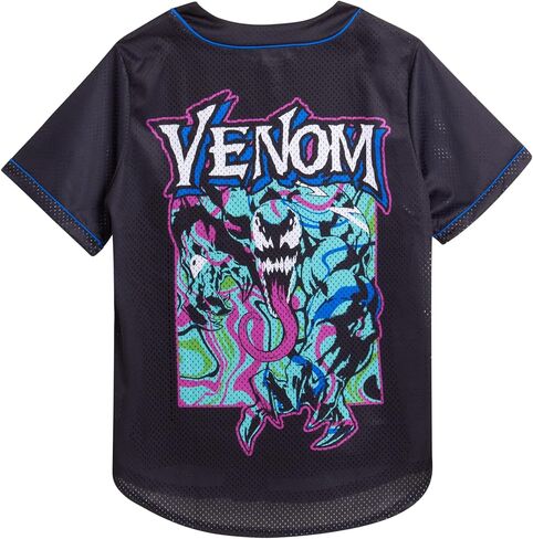 Marvel Unisex Avengers Baseball Jersey - Novelty Fashion Spider-Man Vintage Shirt - Jersey Top for Men and Women (S-4XL) in Saudi Arabia