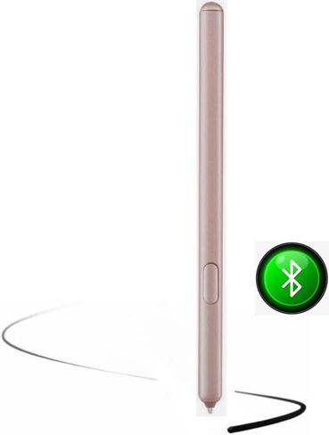 قلم Galaxy Tab S6 Stylus (مع بلوتوث) بديل لجهاز Samsung Galaxy Tab S6 SM-T860 جميع إصدارات Stylus Touch S Pen + نصائح/أطراف (أزرق) in Kuwait