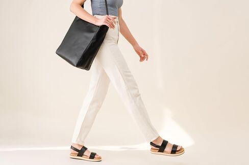 Nisolo Go-To Flatform Sandals for Women - Great Spring & Summer Womens Wedge Sandals - Memory Foam & Shocking Absorbing Wedges for Women - Ultra Comfortable & Breathable Wedge Sandal - Easy On & Off in Saudi Arabia