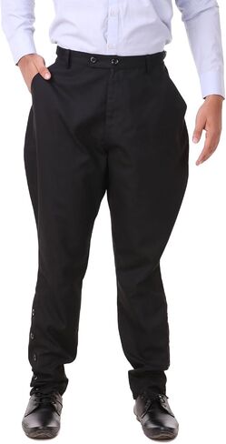 ThePirateDressing Steampunk Victorian Cosplay Costume Mens Archibald Jodhpur Pants Trousers C1326 in Saudi Arabia