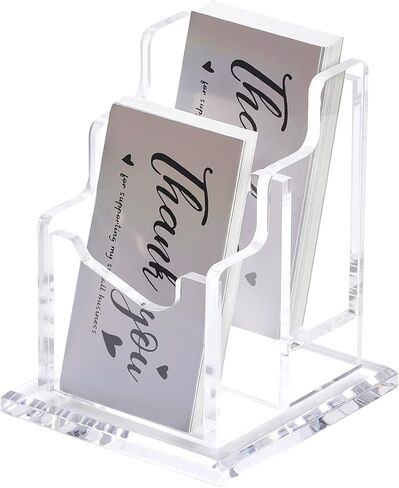 حامل كتيب أكريليك، حامل أدب لبطاقة العمل، حامل عرض كتيب مجلة، حامل كتيب، حامل ثلاثي الطي، منظم كونترتوب لمعرض متجر المدرسة والمكتب (1 طبقة 1 فتحة) in Kuwait