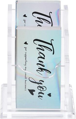 حامل كتيب أكريليك، حامل أدب لبطاقة العمل، حامل عرض كتيب مجلة، حامل كتيب، حامل ثلاثي الطي، منظم كونترتوب لمعرض متجر المدرسة والمكتب (1 طبقة 1 فتحة) in Kuwait