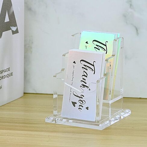 حامل كتيب أكريليك، حامل أدب لبطاقة العمل، حامل عرض كتيب مجلة، حامل كتيب، حامل ثلاثي الطي، منظم كونترتوب لمعرض متجر المدرسة والمكتب (1 طبقة 1 فتحة) in Kuwait