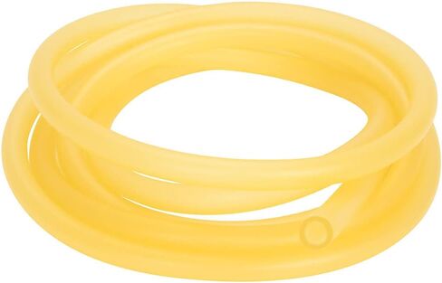 Rubber Tubing, Amber Latex Rubber Tube Natural Tube Rubber Hose 7/16 inch O.D. 5/16 inch I.D., Super Elastic and Durable (3 Feet) in Saudi Arabia