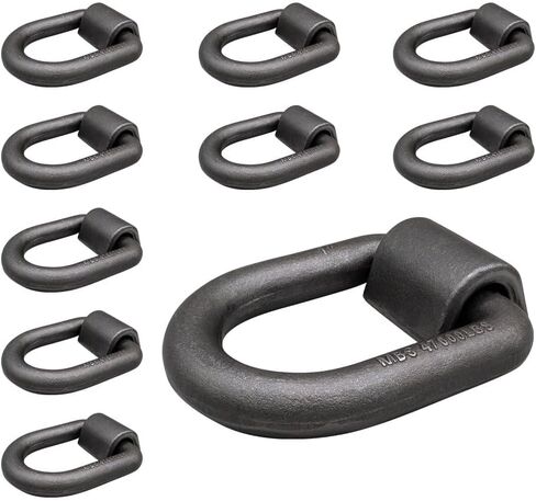 Mytee Products 1" Heavy Duty Weld-On Forged D Ring 47,600 Lbs in Saudi Arabia