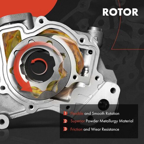 A-Premium Engine Oil Pump Compatible with Toyota Tundra 2000-2009, 4Runner 2003-2004, Sequoia 2001-2009, Land Cruiser 1998-2005 & Lexus GX470 2003-2004, LX470 1998-2005, 4.7L in Saudi Arabia