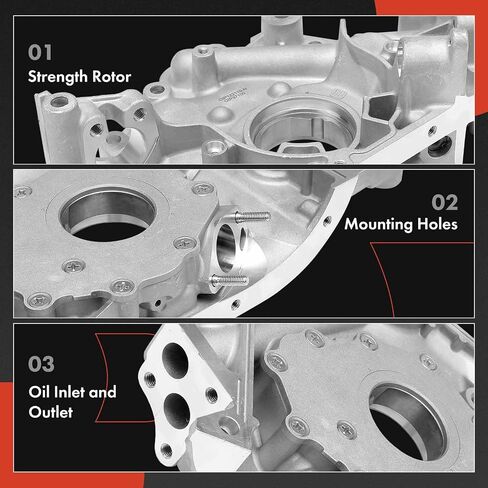 A-Premium Engine Oil Pump Compatible with Toyota Tundra 2000-2009, 4Runner 2003-2004, Sequoia 2001-2009, Land Cruiser 1998-2005 & Lexus GX470 2003-2004, LX470 1998-2005, 4.7L in Saudi Arabia