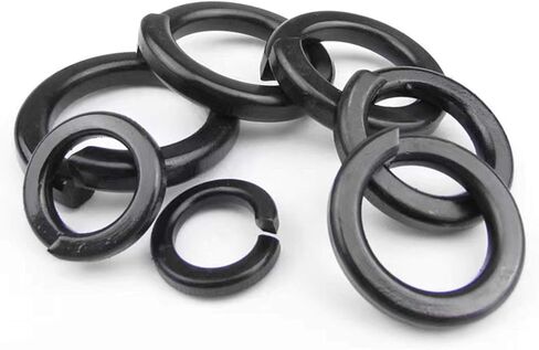 50 Pcs M12 Split Lock Washer Spring Lock Washer, 8.8 Grade Carbon Steel,GB93 High Strength,Gasket Ring for M12 Screw Bolts in Saudi Arabia