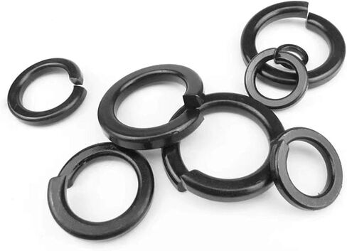 50 Pcs M12 Split Lock Washer Spring Lock Washer, 8.8 Grade Carbon Steel,GB93 High Strength,Gasket Ring for M12 Screw Bolts in Saudi Arabia