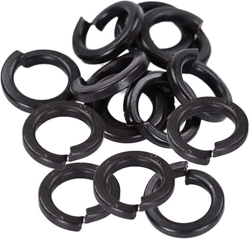 50 Pcs M12 Split Lock Washer Spring Lock Washer, 8.8 Grade Carbon Steel,GB93 High Strength,Gasket Ring for M12 Screw Bolts in Saudi Arabia