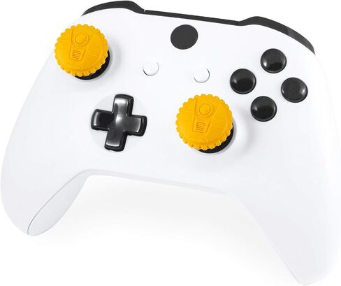 KontrolFreek Borderlands® 3 Claptrap Performance Thumbsticks لأجهزة Xbox One وXbox Series X | 2 عصا إبهام محدبة متوسطة الارتفاع | أصفر in Kuwait