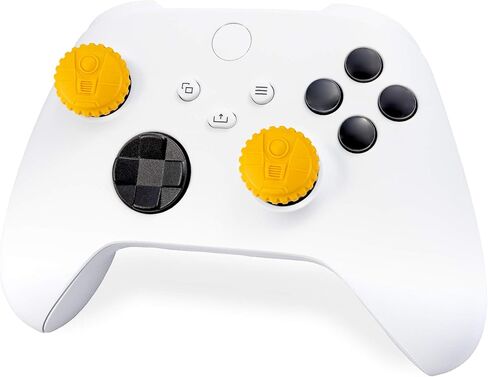 KontrolFreek Borderlands® 3 Claptrap Performance Thumbsticks لأجهزة Xbox One وXbox Series X | 2 عصا إبهام محدبة متوسطة الارتفاع | أصفر in Kuwait