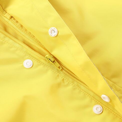 Fewlby Toddler Kids Boys Girls One Piece Rainsuit Raincoat Waterproof Hoodie Coveralls Cute Cartoon Shark Rain Jacket 3-4 years S Size in Kuwait