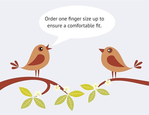 حماية خاتم الخطوبة من الفضة الإسترليني توبيرتش مع زركونيا مكعب (3/4 قيراط، مقاس 9) in Kuwait