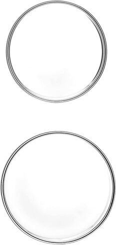 QWORK Glass Petri Dish Petri Plates with Lid, Thicken, 60mm x 18mm, 10 Pack in Saudi Arabia