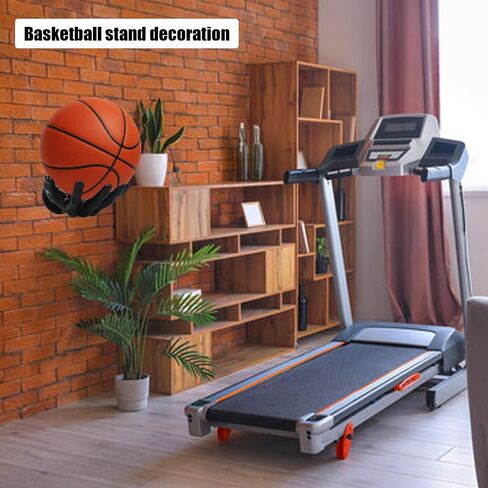 Hand Shaped Basketball Holder Wall Mount Gifts Basketball Room Decor Accessories Art Ball Decor Stand for Basketball, Football, Soccer, Volleyball in Saudi Arabia