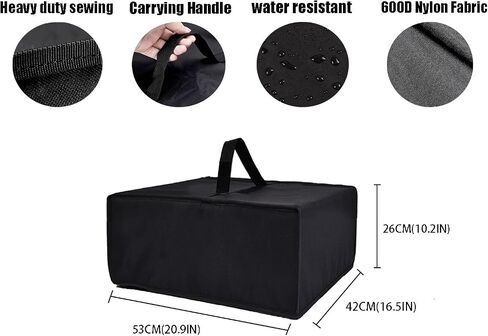 Cover for Brother HL-L2460DW/HL-L2405W Compact Laser Printer | Heavy Duty Anti-Static Waterproof Printer Protective Case Cover for Brother HL-L2460DW/HL-L2405W Printer, 15.7x15.4x6.7in in Kuwait