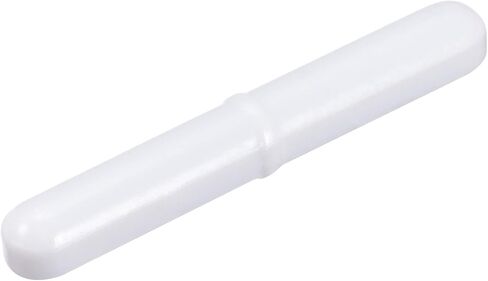 MECCANIXITY Magnetic Stirrer Mixer Stir Bar Rod 100mm(4") x10mm with Ring Shape Coating Magnet White for Laboratory in Saudi Arabia