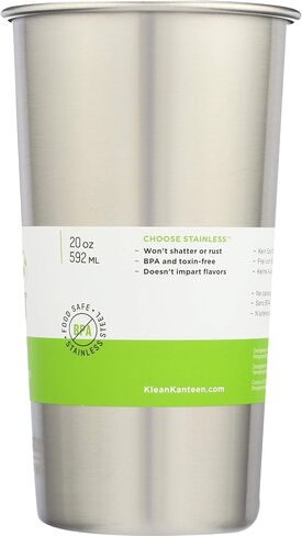 Klean Kanteen Single Wall Stainless Steel Cups, Pint Glasses in 10oz/16oz/20oz in Saudi Arabia