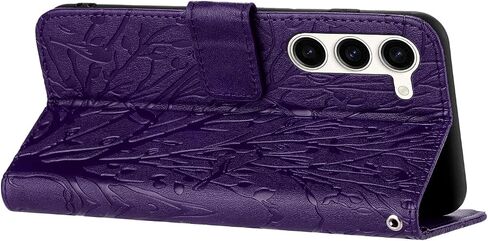 Case for Samsung Galaxy S23 FE 5G, PU Leather Folio Flip Shell with Card Slots Magnetic Clasp Strap Hand Shockproof Multi-Angle Stand Case for Samsung Galaxy S23 FE 6.4 inch, Green in Saudi Arabia