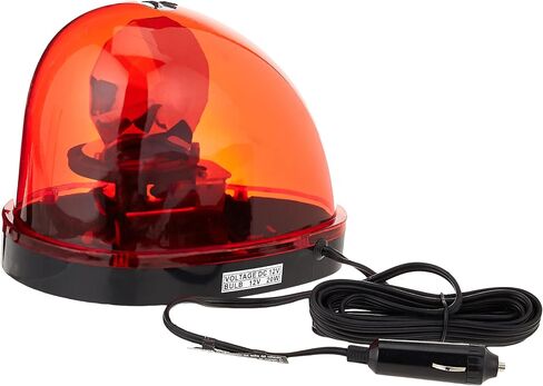 Wolo (3210-R) Emergency 1 Rotating Emergency Warning Light - Red Lens, Magnet Mount in Saudi Arabia