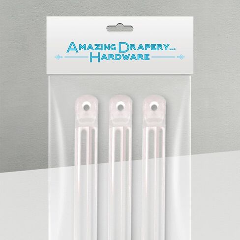Amazing Drapery Hardware Clear Hexagon Acrylic Drapery Tilt Wand with Built-in Tip, 12-Inches, 1 Pack - Ideal for Mini Blinds and Venetian Blinds in Saudi Arabia