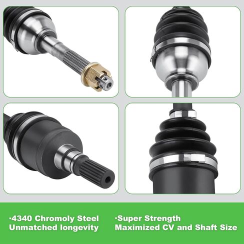 Front Left Right CV Axle Drive Shaft for Kubota RTV900 2004-2011, RTV1100 2007-2013, RTV1140CPX 2011 2012 2013 2014 2015 2016 RTV 900/1100 for K7561-15310 K7561-15313-2PCS in Saudi Arabia