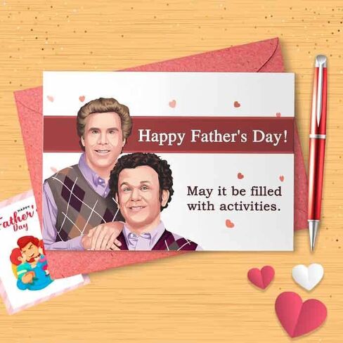 Funny Father's Day Card - Card For Dad, Card For Him, Father's Day Card, Funny Card For Him, Funny Father's Day, Gift For Dad [00469] in Saudi Arabia
