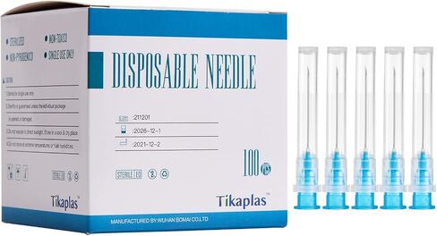 27 Gauge 1/2 inch Luer Lock Dispensing Accessorie, Individual Packaged, Pack of 100 in Saudi Arabia