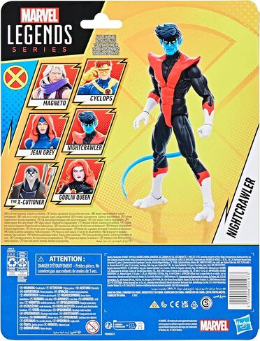 Marvel Legends Series Nightcrawler, X-Men ‘97 Collectible 6-Inch Action Figure in Saudi Arabia